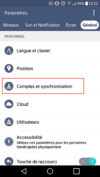 Configuration De Votre Email En Imap Sur Android Mise Sur Orbite