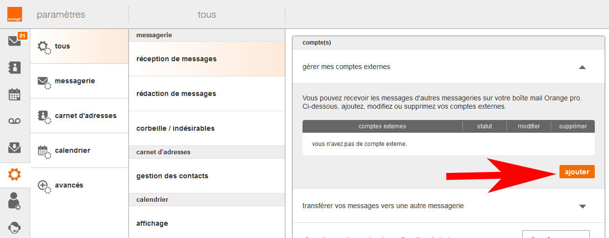 Configuration de votre email chez Orange - Mise Sur Orbite